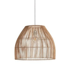 Lámpara Colgante de Mimbre y Hierro Forjado Hecha a Mano con LED para Cocina y Restaurante, en Oferta - Product Image 3