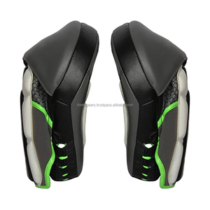 Professional MMA <b>Focus</b> Mitts Boxing Punch <b>Pads</b> Custom Leather Training <b>Pads</b> Wholesale Factory - Product Image 3