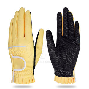 2024 Pakistan fabricant de haute qualité respirant Cabretta gants de Golf en cuir de mouton pour hommes meilleur prix équipement de sport - Product Image 1