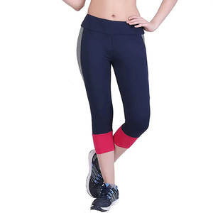 High Waist Sexy <b>Women</b> <b>Capri</b> <b>Leggings</b> Custom Yoga Pants Seamed <b>Legging</b> Gym Wear Sexy - Product Image 5