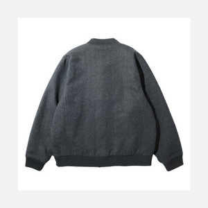 Chaquetas universitarias de talla grande personalizadas de la mejor calidad, manga completa, invierno, Letterman Bomber Stand, Hip Hop Varsity, estampado blanco - Product Image 6