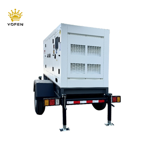 20kW Trailer loại máy phát điện điện im lặng di động máy phát điện diesel nước hệ thống làm mát 30Kw 40kw 50kw Máy phát điện di động thiết lập - Product Image 3