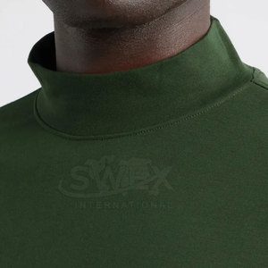 Nueva moda, sudadera de tamaño personalizado para hombre, Color personalizable, nuevo estilo básico, Sudadera con cuello simulado para hombre - Product Image 4