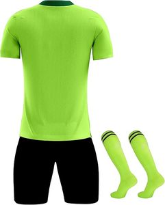 Uniforme de football de haute qualité avec nom et numéro personnalisés avec logo personnalisé et maillot respirant pour hommes et femmes sportifs - Product Image 2