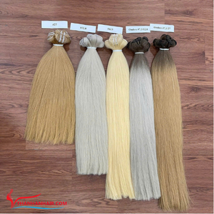 Extensiones de Cabello Humano Virgen Vietnamita en Trama, Calidad de Lujo, Doble Trama, Colores de Peluquería - Product Image 5