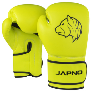 Gants de boxe d'entraînement de compétition en cuir de vachette pour adultes avec logo personnalisé de haute qualité en cuir synthétique à lacets - Product Image 1