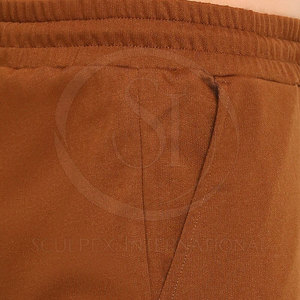 กางเกงขาสั้นผู้ชายผ้าฝ้ายคุณภาพสูงขายดีที่สุด ทนทาน ลายเรียบ แห้งเร็ว ระบายอากาศดี MOQ ต่ำ ปรับแต่งได้ - Product Image 5