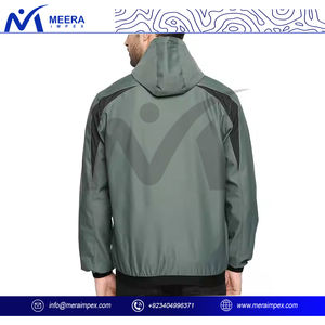 Nueva chaqueta Softshell personalizada Diseño personalizado Ropa de trabajo de invierno Chaqueta de carcasa suave con cremallera forrada de lana impermeable a prueba de viento para hombres - Product Image 2