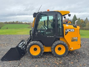 Chargeuse compacte sur pneus haute puissance 155, 55 CV, diesel, machine de construction compacte avec godet de 0,40 m³ - Product Image 3