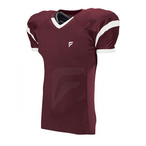 Service OEM, uniforme de football américain de haute qualité, nouveau design, manches courtes, évacuation de l'humidité, séchage rapide, respirant, 100% polyester - Product Image 3