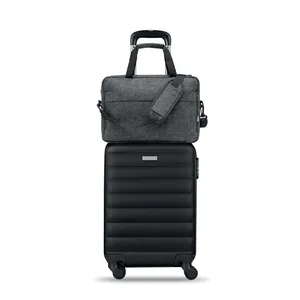 Ensemble cadeau d'affaires PLANA en feutre RPET durable avec merchandising éco-responsable - Product Image 6