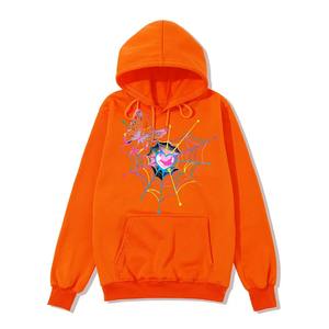 Sudaderas con capucha con estampado de estrella Araña, sudaderas deportivas callejeras para mujer, Jersey cómodo de cuello redondo, Tops de lana holgados para mujer, ropa - Product Image 6