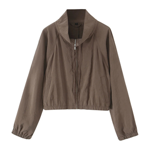 Nuevo 2025 All Seasons Casual Color sólido Abrigo de manga larga y pantalones largos Conjunto de dos piezas para mujer Transpirable de secado rápido - Product Image 3