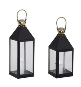 Contemporary Decorative <b>Metal</b> <b>Lanterns</b> With Antique Silver Finished Perfect For Religious Events, Festivals & Wedding Decoration - Product Image 3