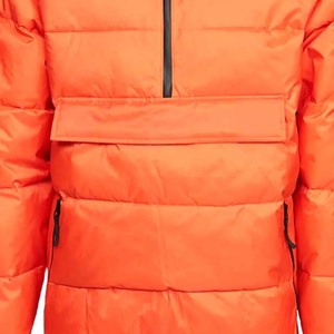 Confortable doudoune hommes vêtements vêtements d'hiver à capuche fermeture éclair imperméable Polyester Nylon haute rue porter hommes vestes 2025 - Product Image 4