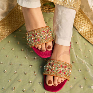 Sandalias de Cuero Genuino Hechas en Pakistán, Ligeras, Antideslizantes, Último Diseño, Venta en Línea, Servicio OEM, Personalizadas - Product Image 5