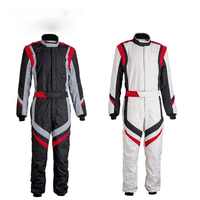 Trajes de Carreras de Karting Ignífugos Personalizados, Estilo FIA, Cordura 500D, Protector Deportivo de Alta Calidad, Unisex para Adultos