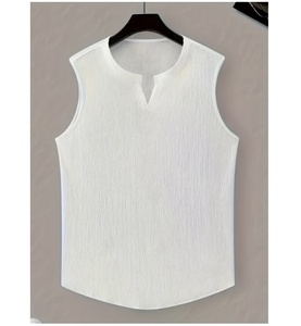 Camisetas Deportivas Esenciales para Hombre, Estilo Cuello en V, Blancas, Transpirables, para Gimnasio, Ejercicio y Entrenamiento - Product Image 2