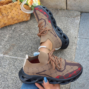 casual sneakers shoes unisex lightweight breathable <b>cushioned</b> non slip fashion sporty walking running all day comfort design - Product Image 2