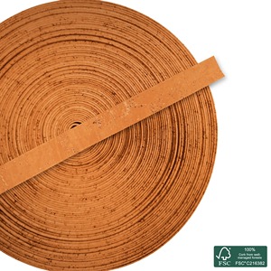 Cordón de corcho plano color salmón superior - Product Image 4
