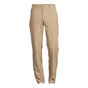 Pantalon de golf stretch léger pour homme, couleur marron clair, fermeture à boutons et braguette zippée, respirant et évacuant l'humidité - Product Image 3