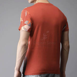 T-shirt de rue à col rond pour homme, sublimation, créez votre propre logo, t-shirt de sublimation pour homme - Product Image 3