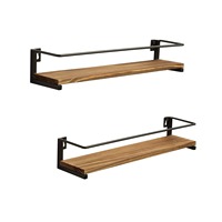 Nouveauté : Armoire à Épices Double Niveau en Bois Écologique et Durable de Marque DC, Support de Rangement de Cuisine Multifonctionnel et Gain de Place
