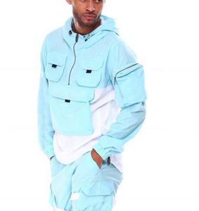 Conjunto de Chándal Deportivo para Hombre de Alta Calidad, Ecológico, para Invierno, Estilo Urbano, Unisex, con Múltiples Bolsillos, Corte Regular, Ropa de Entrenamiento - Product Image 3