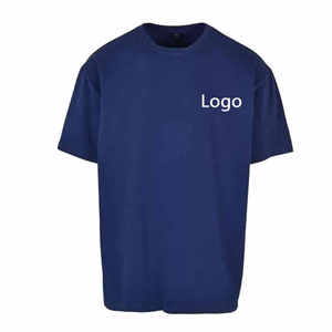 เสื้อยืดแขนสั้นผู้ชายไซส์ใหญ่ คุณภาพสูง ผ้าฝ้าย 100% เป็นมิตรต่อสิ่งแวดล้อม แห้งเร็ว พิมพ์ลายดิจิตอลโลโก้ตามสั่ง น้ำหนัก 180 กรัม - Product Image 3