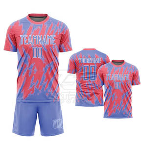 Latest Design Custom Logo Printed Sublimation <b>Football</b> Uniform Breathable Quick Dry Lightweight 100% Polyester <b>Best</b> Selling - Product Image 4