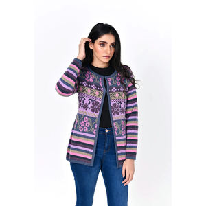 High Quality Custom Winter <b>Women</b> Men Print Jacquard Cotton <b>Thick</b> <b>Jumper</b> Knitted Pullover Sweater - Product Image 3