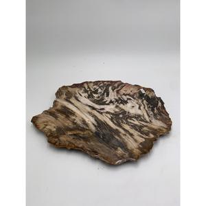 Plaque de bois pétrifié naturel en gros, épaisseur 2 cm, pour décoration intérieure, présentation sur table, artisanat en pierre - Product Image 3