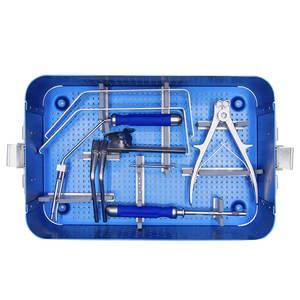 Système de plaque cervicale antérieure manuelle réutilisable de qualité supérieure en acier inoxydable orthopédique de classe I maxillo-faciale - Product Image 3