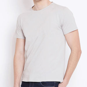 T-shirt décontracté pour homme en coton 100% OEM ODM en gros, impression personnalisée, coupe classique, prix raisonnable à vendre - Product Image 4