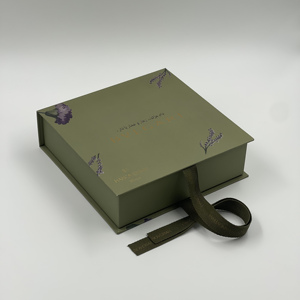 Boîte en forme de livre personnalisée de haute qualité-Emballage en papier rigide pour la marque
