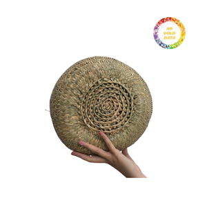 Artisan Crafted Seagrass Hamper Durable Élégant pour les draps de blanchisserie - Product Image 4