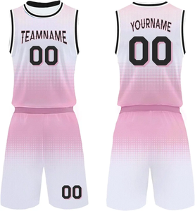 Costume de vêtements de basket-ball haut de gamme logo personnalisé pour hommes respirant étudiant séchage rapide uniforme d'entreprise logo personnalisé - Product Image 3