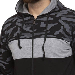 Survêtement pour hommes de super qualité, taille plus, OEM personnalisé avec motif solide pour l'hiver à basse quantité minimale de commande - Product Image 5