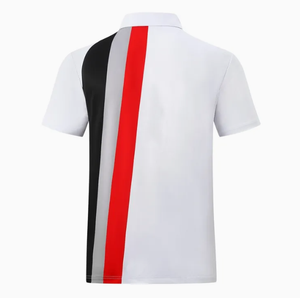 High Quality Luxury Men's Spandex/Cotton for <b>Shirt</b> Solid Quick Dry Custom Embroidery Logo Front Position Short Sleeve <b>Gothic</b> - Product Image 6