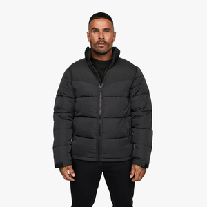 Vente en gros, coupe-vent personnalisé de qualité supérieure, col montant, imperméable, respirant, bulle, matelassé, blousons de neige pour hommes - Product Image 1