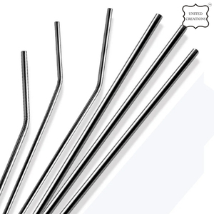 Portable Eco-Friendly <b>Reusable</b> Stainless Steel <b>Straw</b> Set Bar Accessories with Box Packaging Metal Drinking <b>Straws</b> - Product Image 2