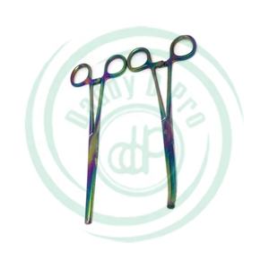 Rochester-Pean 16cm Forceps Instruments de salle d'opération hémostatiques Arc de pluie incurvé droit Base chirurgicale Base chirurgicale Base chirurgicale - Product Image 5