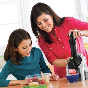 Sáng Tạo Điện Tự Động Khỏe Mạnh Mềm Phục Vụ Kem Đông Lạnh 3 Trong 1 Trái Cây Món Tráng Miệng Nhà Sản Xuất - Product Image 3