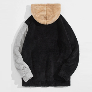 High Quality <b>Hoodie</b> <b>For</b> <b>Men</b> High Quality Fashion Pullover <b>Oversize</b> Hoodies <b>Men</b> Wholesale Streetwear Color Blocking Hoodies 2026 - Product Image 2