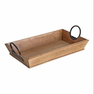 Ecológico 100% Natural para madera de mango, bandeja de servicio tallada a mano, estilo de diseño moderno para exhibiciones de Ramadán y bodas - Product Image 3