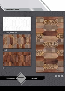 Azulejos de Metro de cerámica de estilo moderno efecto brillante 300x600mm tamaño 9 mm de espesor para baño cocina y pasillo hecho en India - Product Image 4