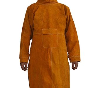 Vendeur vérifié sur Alibaba Vêtements de travail de sécurité Vestes en cuir pour le soudage productif Vêtements de soudage Meilleur prix Vestes de soudage industrielles - Product Image 4