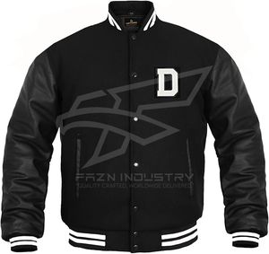 Logotipo personalizado béisbol Letterman Varsity chaquetas fabricantes de ropa de béisbol personalizado Letterman chaquetas de los hombres - Product Image 3