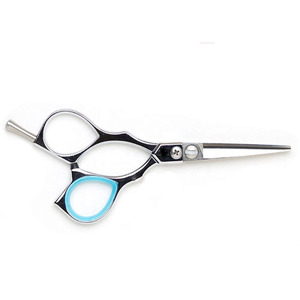 Tijeras de peluquero de mejor fabricante, logotipo personalizado, uso de belleza, hoja de acero inoxidable con mango de cerámica, venta superior a bajo precio - Product Image 6