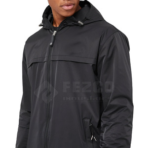 Chaqueta Deportiva Ligera de Dos Piezas para Hombre, con Capucha, Transpirable, de Secado Rápido, Reflectante, con Cierre, de Nailon, para Invierno - Product Image 5
